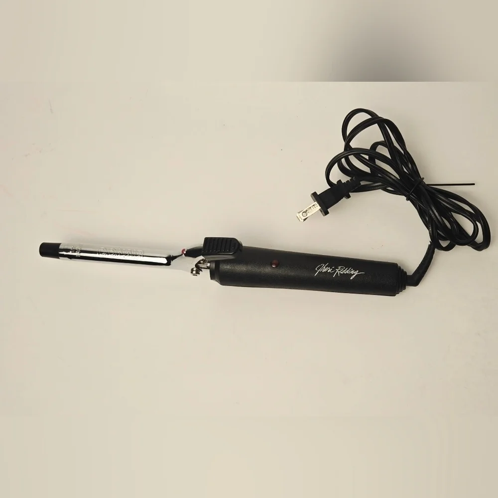 Conair Jheri Redding 1.5” Curling Iron Black Classic Hot Tool - Picture 2 of 8